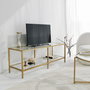 Hanah Home Basic Gold TV501 Soporte de TV Dorado